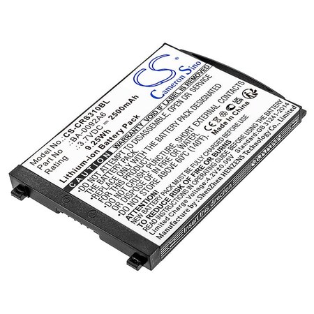 Bsc Preferred CipherLAB RS31 Barcode Replacement Battery CS-CRS310BL